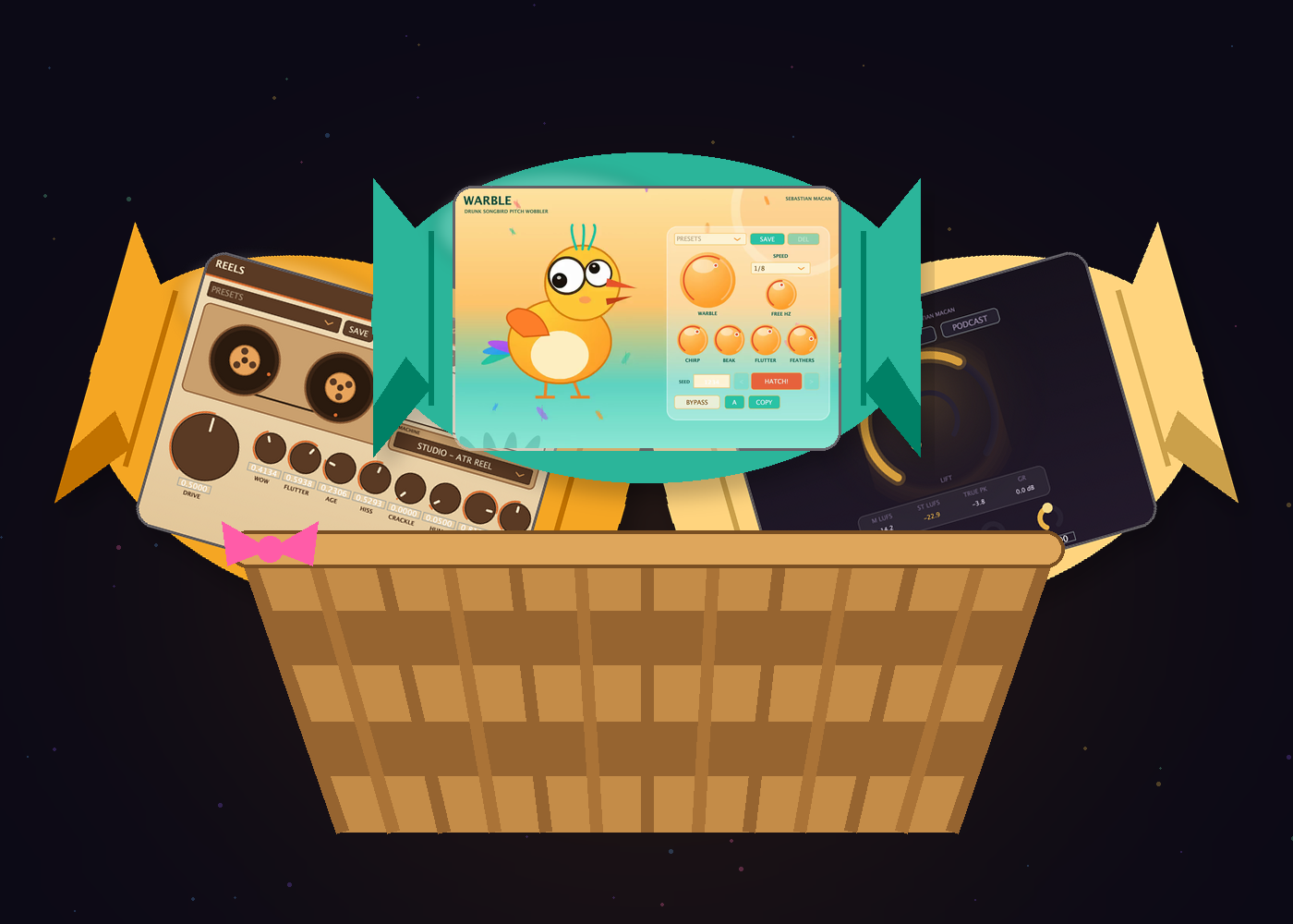 LOFI BASKET + MASTERING basket art