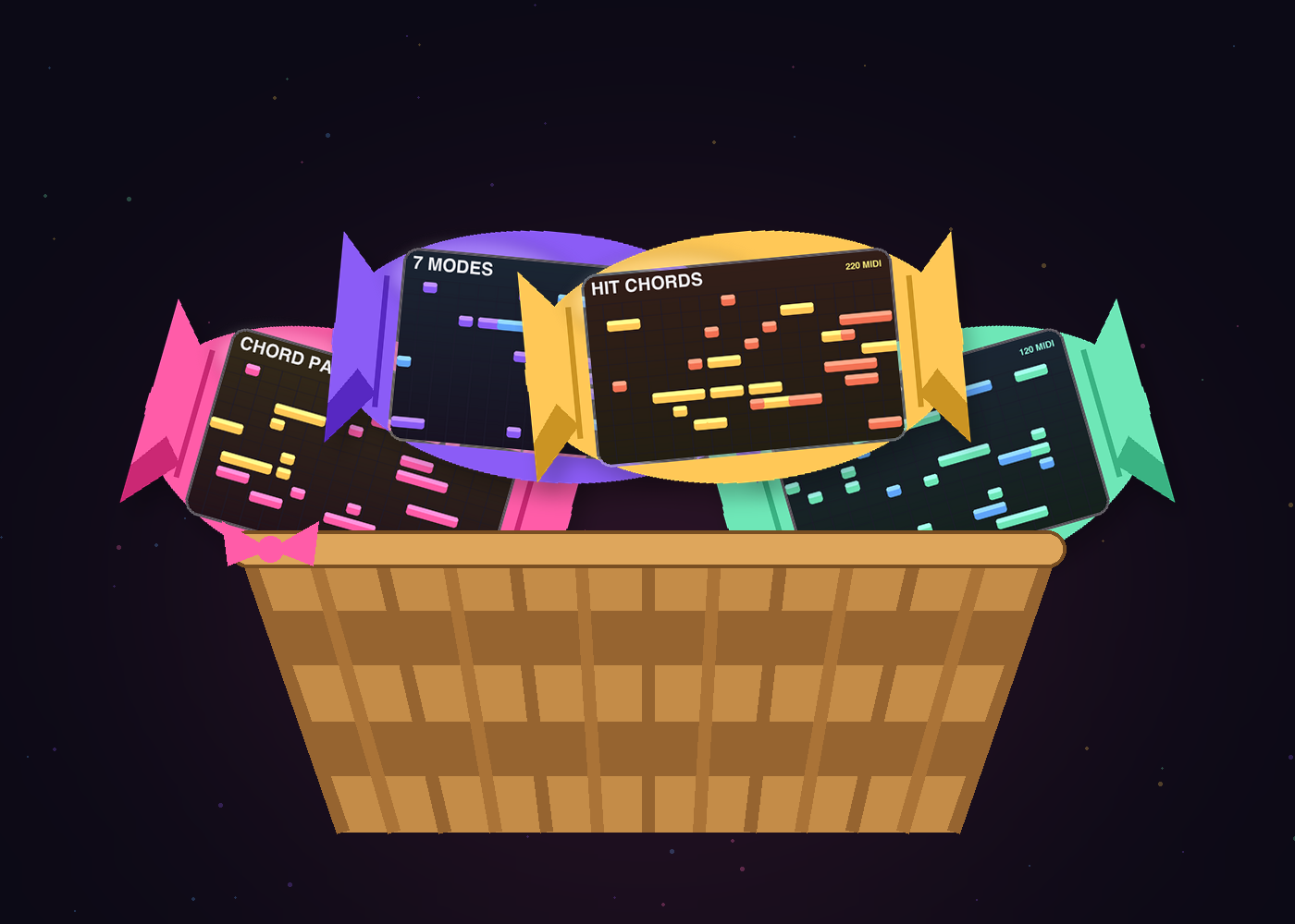 MIDI MEGA BASKET basket art